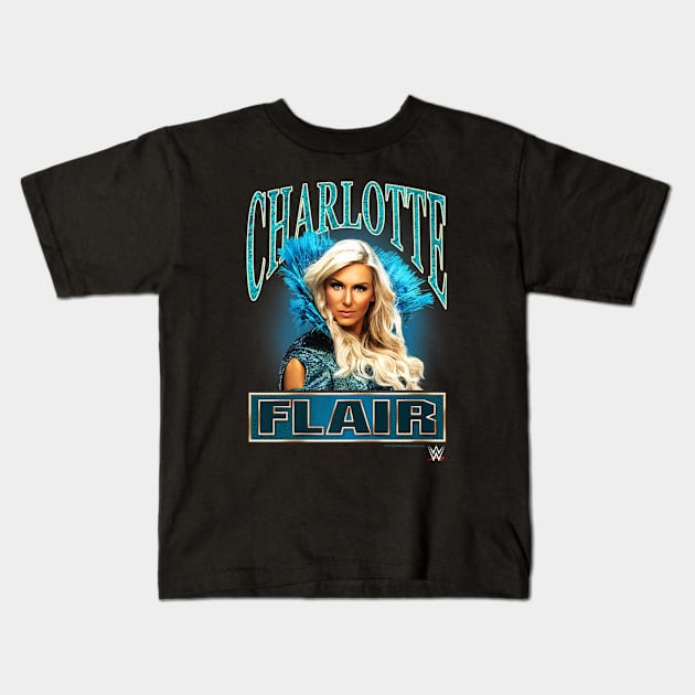 Charlotte Flair Poster Kids T-Shirt by Holman